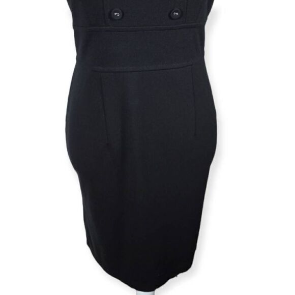 MERONA BLACK MIDI DRESS SZ.XS EUC - Picture 3 of 9